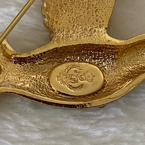 FUN vintage PREMIER DESIGNS multicolor gemstone HUMMINGBIRD BROOCH - Picture 9 of 10